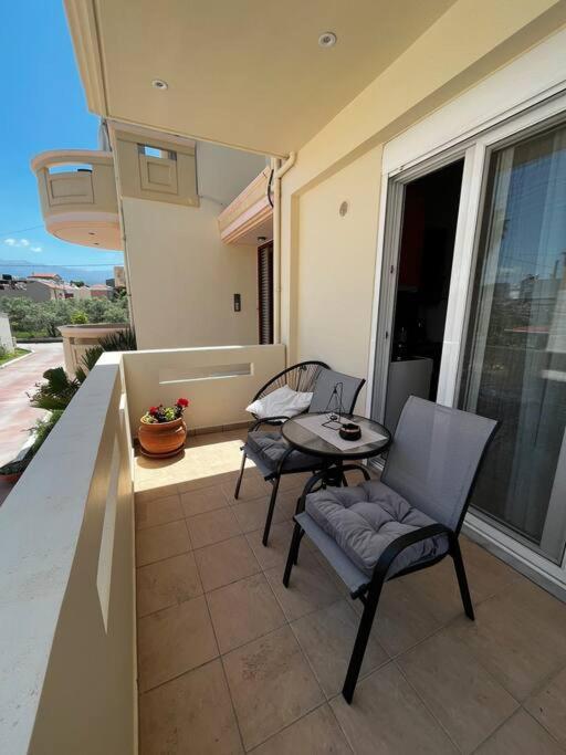 Seaside Cozy Apartment Agia  エクステリア 写真
